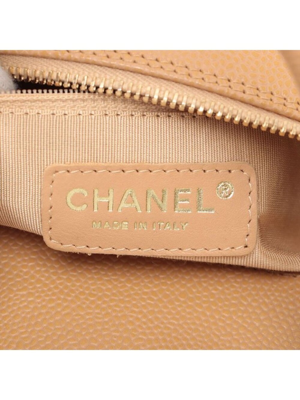 Chanel Handbag Caviar Leather Quilted Bowling Big CC Logo - Picture 4 of 10